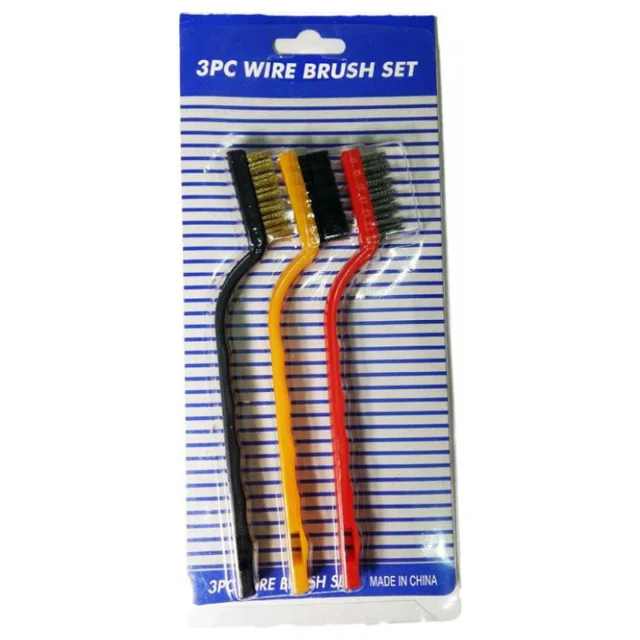 فرچه سیمی مسواکی مدل Three Roughness بسته 3 عددی 102115958