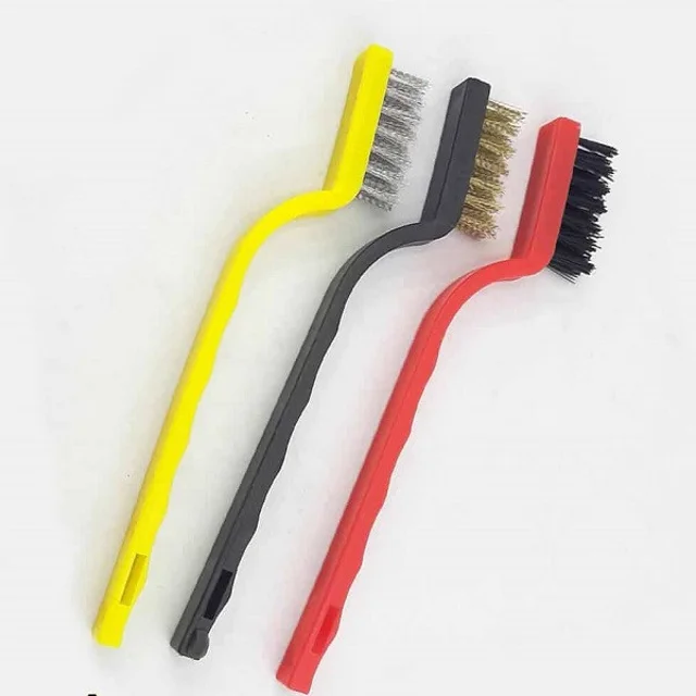 فرچه سیمی مسواکی مدل Three Roughness بسته 3 عددی 102115961